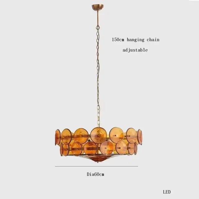 Lustre en verre d'art italien Lorenzo inspiré ambre vert blanc E14 lampe Bauhaus Design pour cuisine