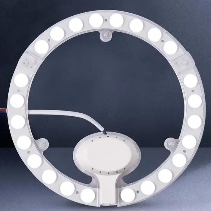 Panneau annulaire LED de haute qualité, lumière circulaire AC220V-240V, panneau de plafond rond, pan