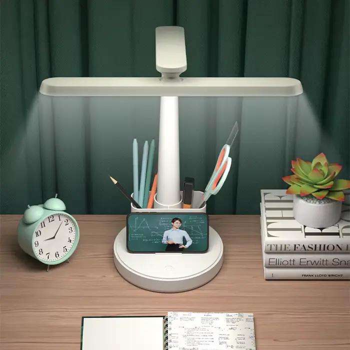 Lampe de Table LED Rechargeable pliable, Protection des yeux, pour enfants étudiants, lampe de burea