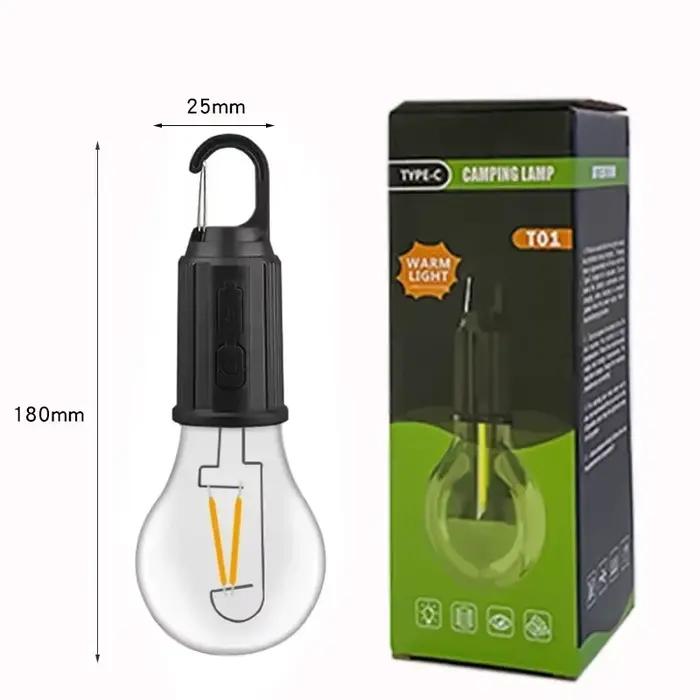 Lampe de camping LED à énergie solaire, lanterne d'éclairage LED à chargement USB, lampe portative é