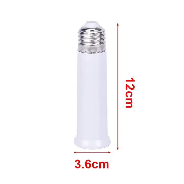 Inda-Douille de lampe d'extension 12cm, support d'ampoule, adaptateur à vis, vente en gros, nouveau,