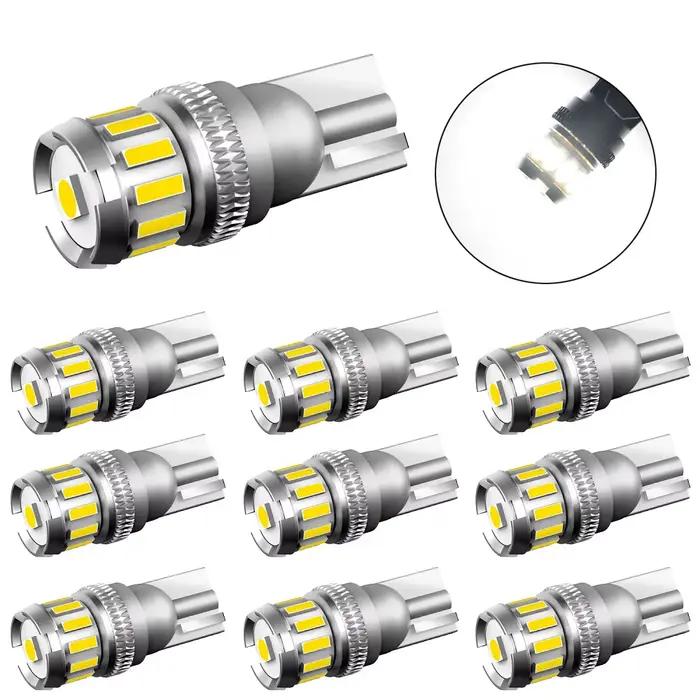10X W5W LED T10 ampoule LED Canbus 4014 3020SMD pour BMW Audi feux de Position de stationnement de v
