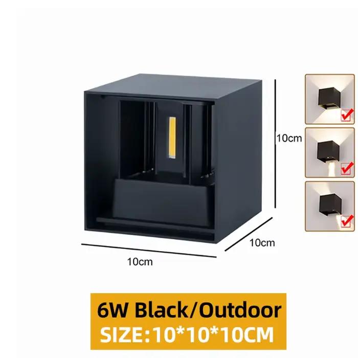 Applique Murale Intérieur Led Etanche IP65 Appliques Murales Exterieure avec Angle de Faisceau Régl
