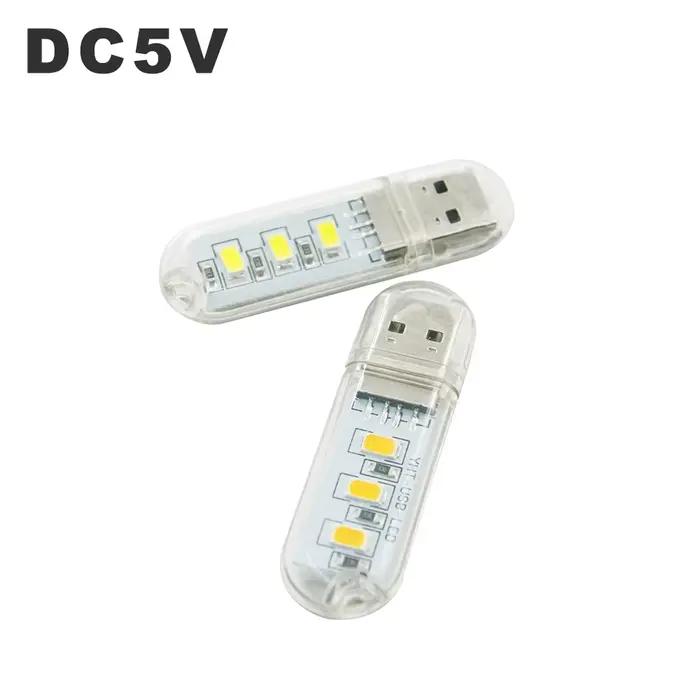Veilleuse LED USB portable, lampe à disque U, lampes de lecture, mini lampes de livre colorées, banq