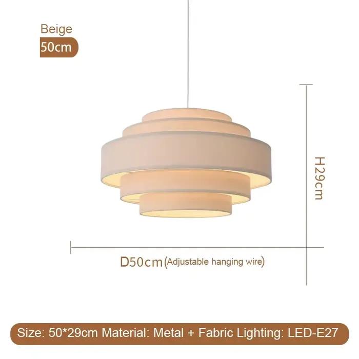 Lampe artistique de style japonais, luminaire suspendu pour salon, lampe moderne minimaliste de styl