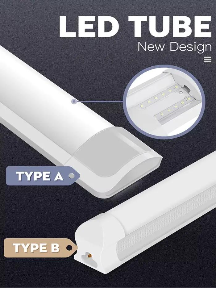 Tube de barre LED avec prise lampe maison bande lumineuse intérieure haute luminosité éclairage liné