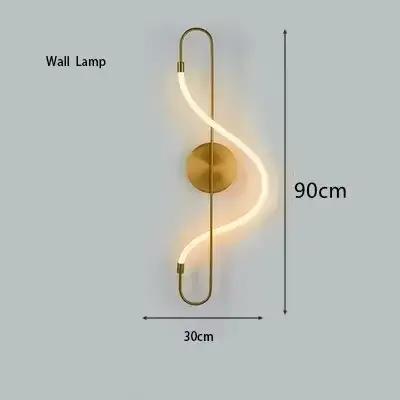 Plafonnier LED Suspendu au Design Moderne, Disponible en Noir et en Or, Luminaire Décoratif de Plafo