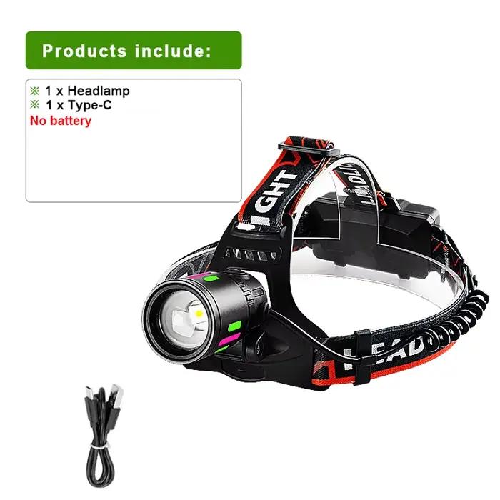 Lampe de Sauna Ultra Lumineuse, Laser Blanc, Lampe de Bain, Tête LED, Longue Portée, Injuste, Pêche