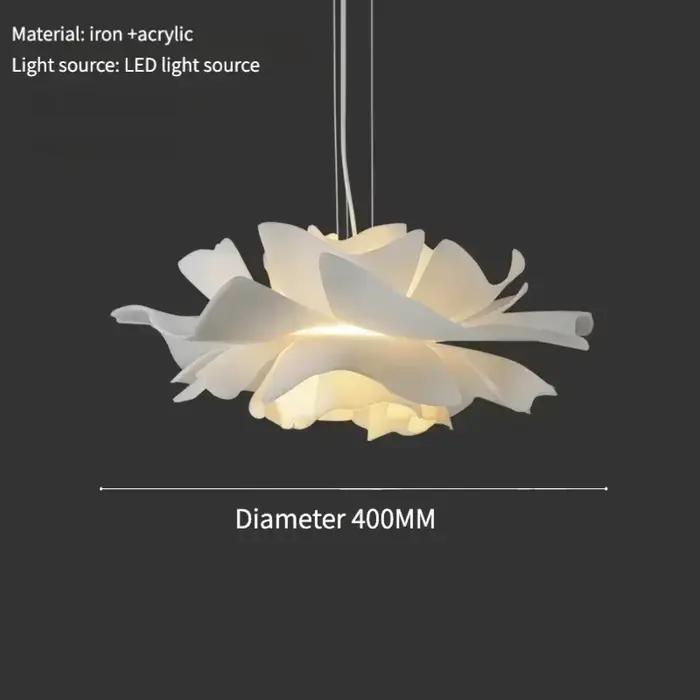 Plafonnier LED au Design Nordique Français en Forme de Cône Enrichi, Design Moderne, Luminaire Décor