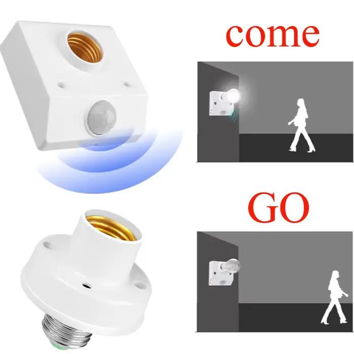 LED AC220V 110V 85-265V automatique corps humain infrarouge PIR capteur ampoule lumière E27 Base PIR
