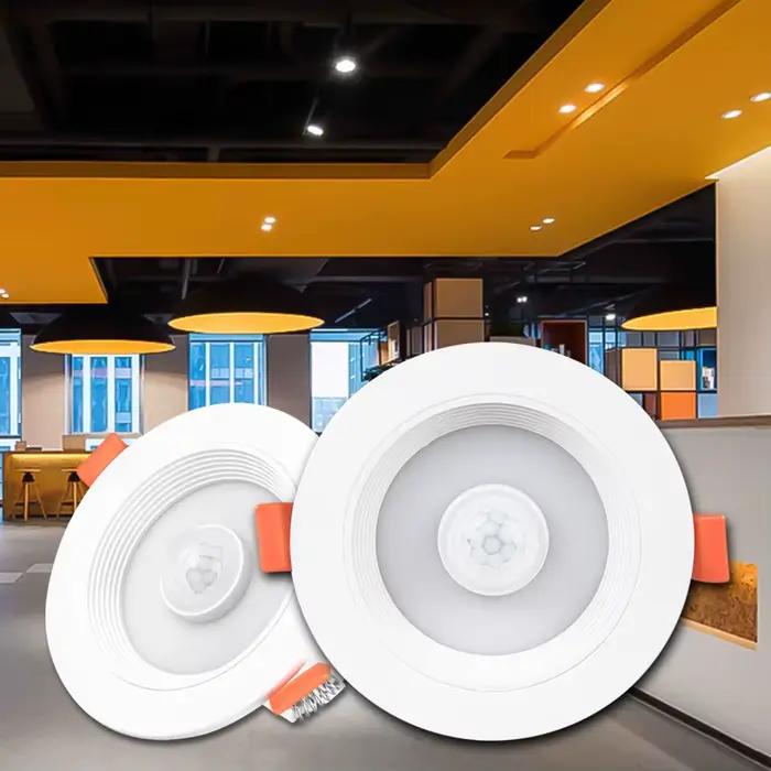 PIR capteur de mouvement Spot LED Downlight Lamparas 5W 10W 15W 20W maison intelligente LED Spot pou