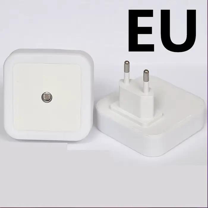 Veilleuse LED sans fil Mini mur mignon Plug-in capteur automatique lampe de chevet pour chambre cham