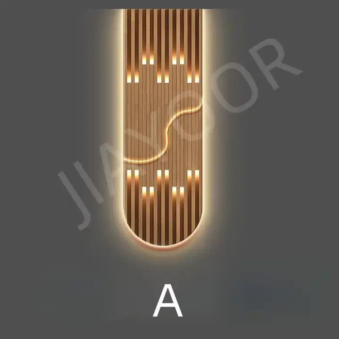 Applique murale LED de luxe moderne, luminaire décoratif d'intérieur, lumière murale abstraite, coul