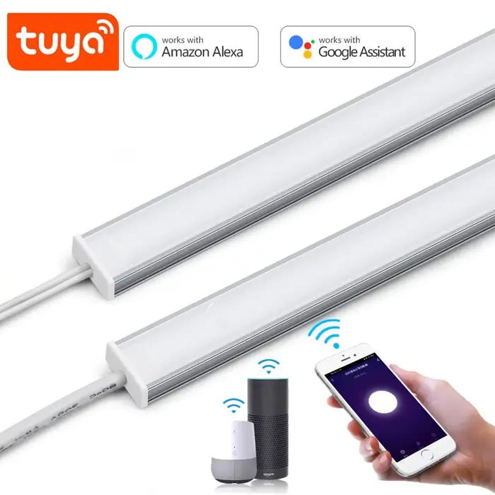 Lampe de cuisine intelligente, fonctionne avec Tuya Smart Life, LED, barre de contrôle, 30/40 cm, 50