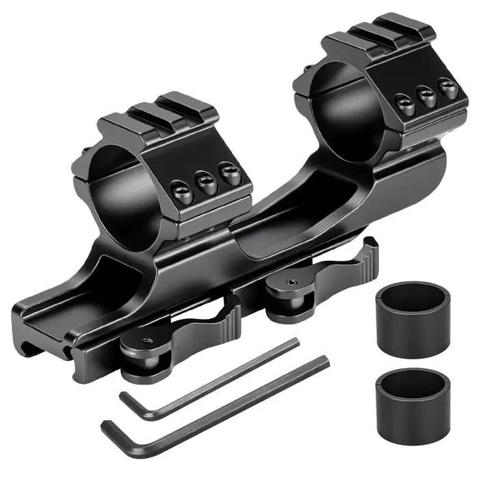 UniqueFire 25.4mm /30mm support de portée à double anneau en porte-à-faux à dégagement rapide pour l