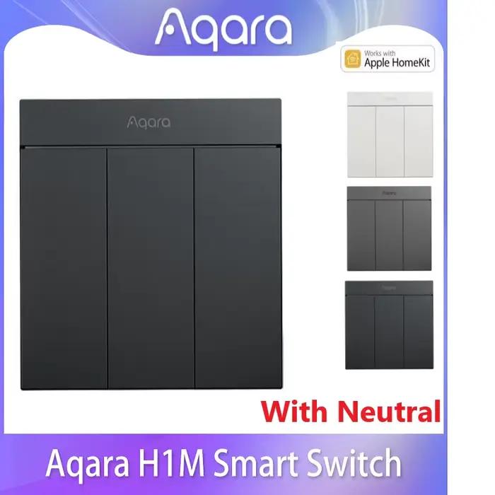 Aqara-Joli mural intelligent H1M, 6 couleurs, sans fil, Zigbee, 3.0 modes de commande multiples, pou