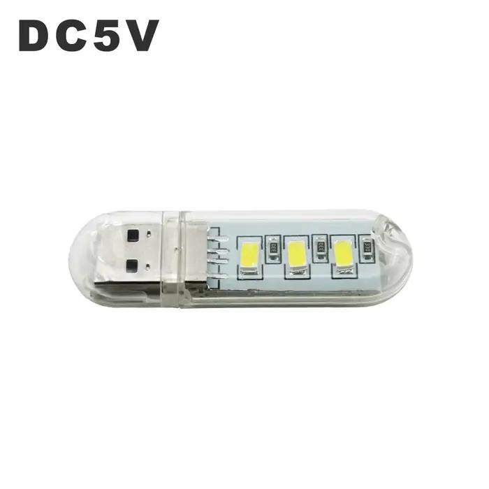 Veilleuse LED USB portable, lampe à disque U, lampes de lecture, mini lampes de livre colorées, banq