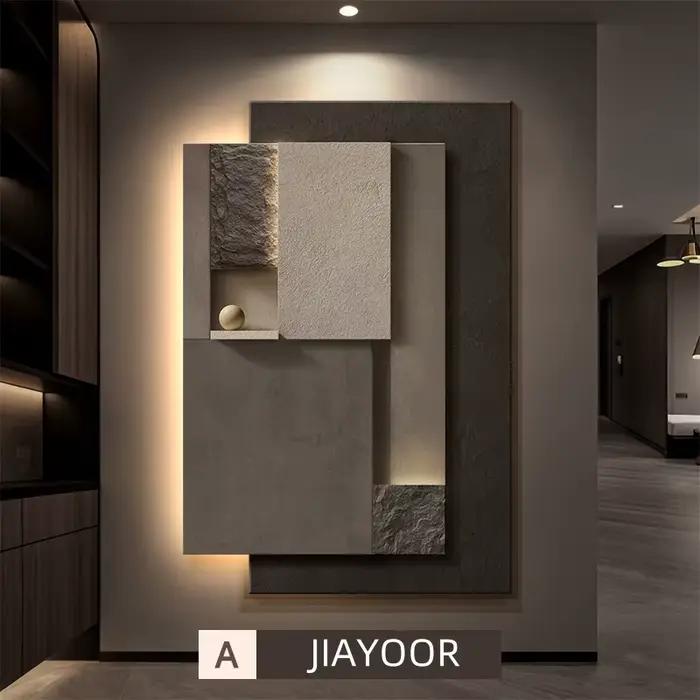 Lampes murales de luxe en grès LED modernes pour salon intérieur couloir couloir cuisine décoration