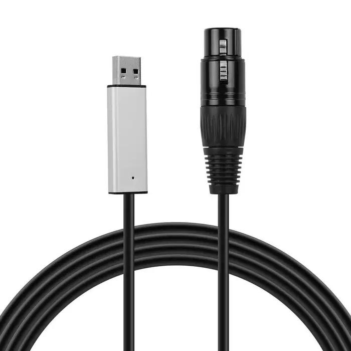 Console d'éclairage USB, adaptateur d'interface USB vers DMX, contrôleur d'éclairage de scène LED DM