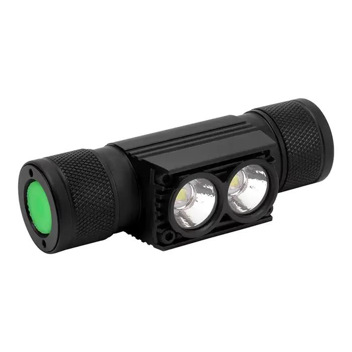 UiT-Mini lampe de sauna à LED aste, lampe de sauna, 6 modes, 5000LM, lampe de sauna injuste, 18650,
