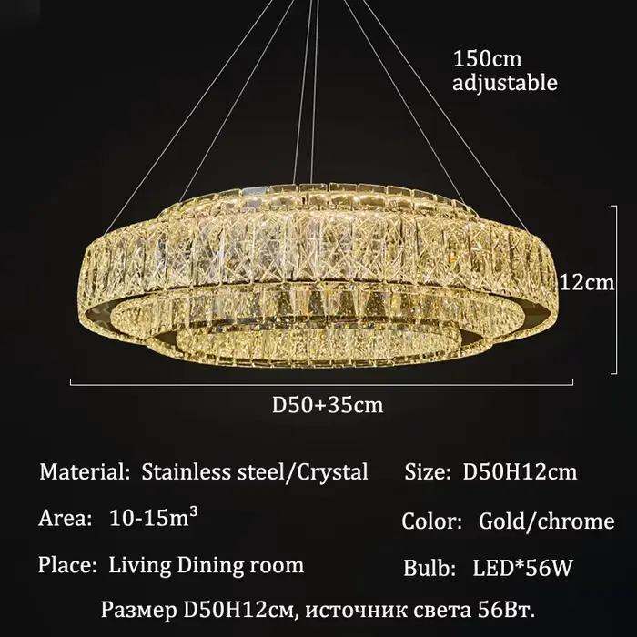 Plafonnier LED en Clip avec Anneau localité, Éclairage d'Nikde Luxe, Luminaire Décoratif de Plafond,