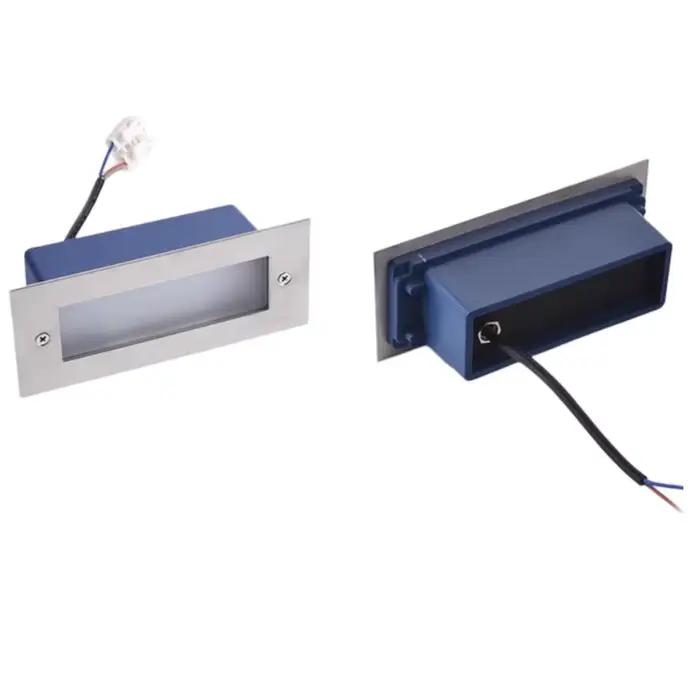 LED pont étape lumière 3W 5w lampe enterrée encastré escalier Paitio creusé Spot lumière sol jardin paysage mur éclairage extérieur