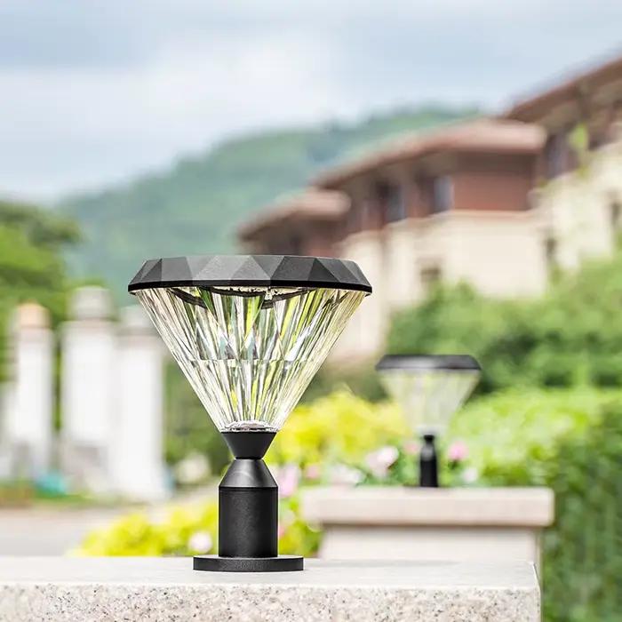 Phares de pilier LED pour usage domestique, piliers de cour, villas, zones résidentielles, piliers de porte, murs, portes étanches