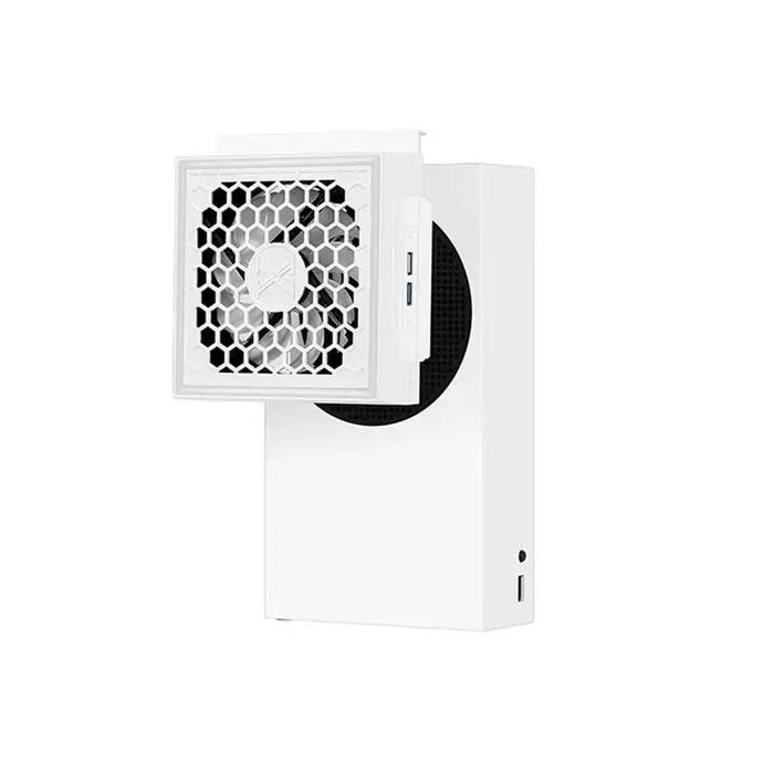 Ventilateur de refroidissement LC-LED pour série S, ventilateur de console réglable 5V 2,4a, 7 Modes d'éclairage, accessoires de jeu