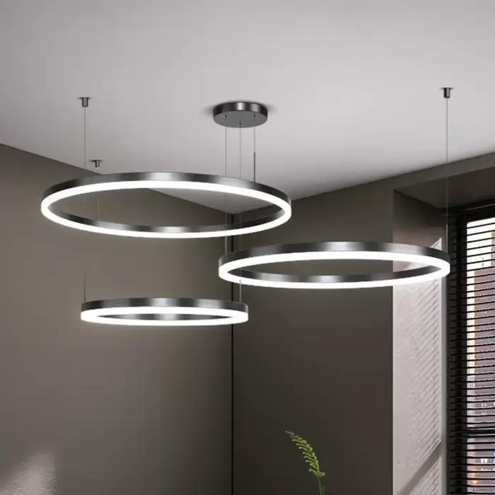 Chambre moderne décorative salle à manger led plafonniers lampes suspendues éclairage intérieur éclairage intérieur plafonnier lustre