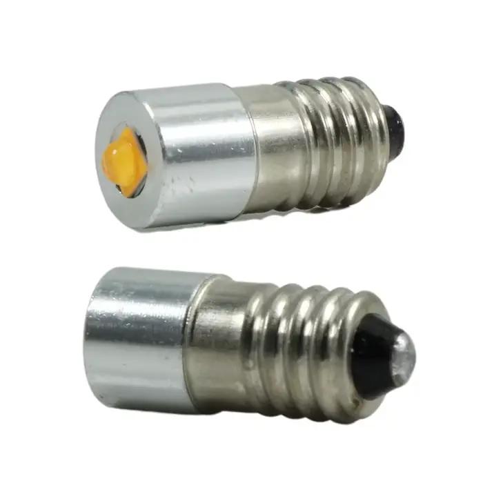 2 ampoules LED E10 3V 6V 12V 24V Super 5W 3535 pour lampe torche
