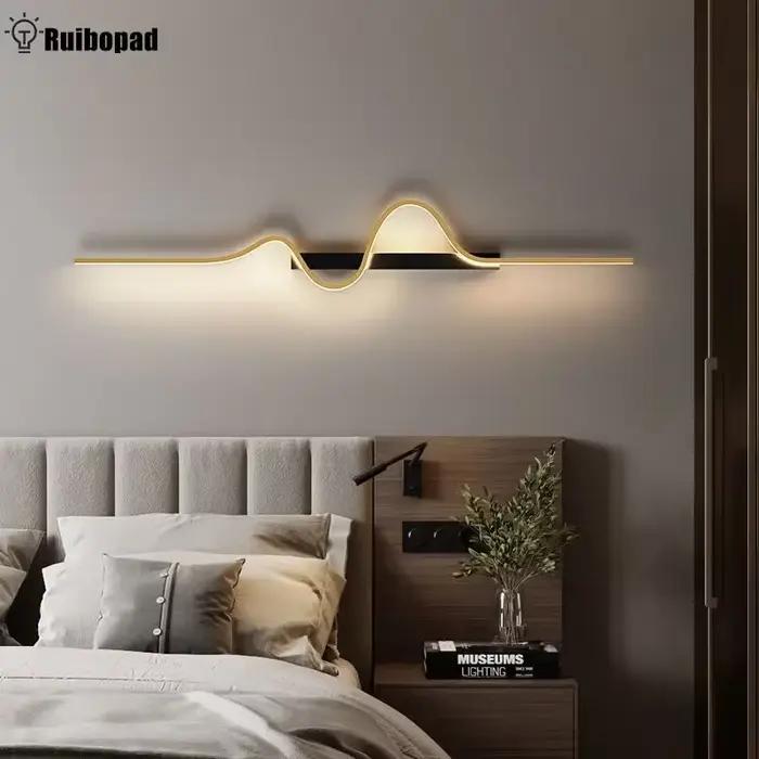 Applique Murale LED au Design Moderne, Luminaire Décoratif d'Nik, Idéal pour un Salon, des Escaliers, un Loft, une Chambre à Coucher ou un Bureau