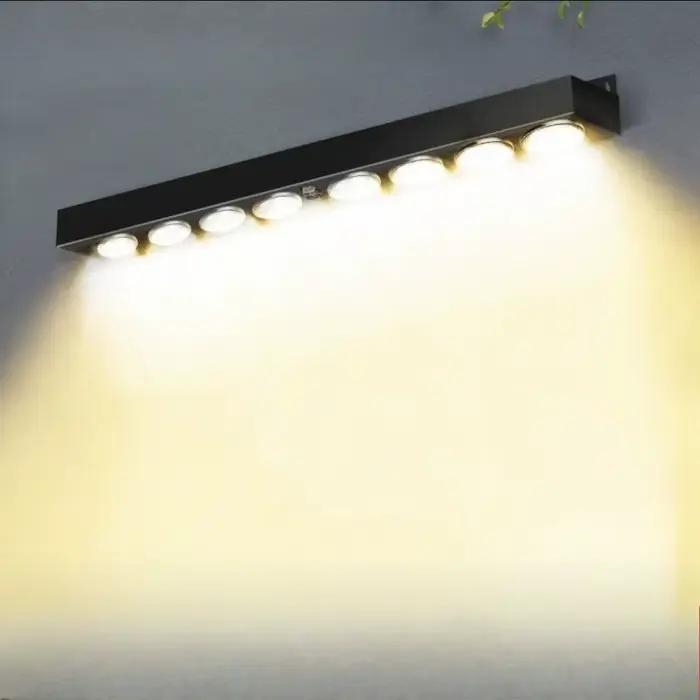 Applique murale solaire LED d'extérieur, étanche, pour clôture, décoration de jardin, porche, Patio, terrasse, balcon, cour, lumière d'ambiance pour la maison