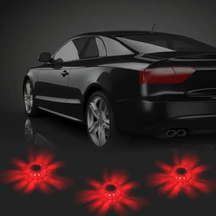 Clignotant voiture lumière stroboscopique LED Barricade avertissement lampe de secours moto balise arrière clignotant vélo accessoires automobiles