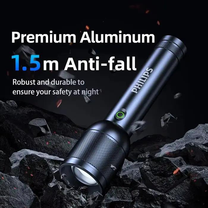 2025 nouveau Philips SFL8168 3200 Lumen lampe de poche LED 1000m Portable puissant lampes de poche lumineuses lampe de Camping pour la randonnée en plein air
