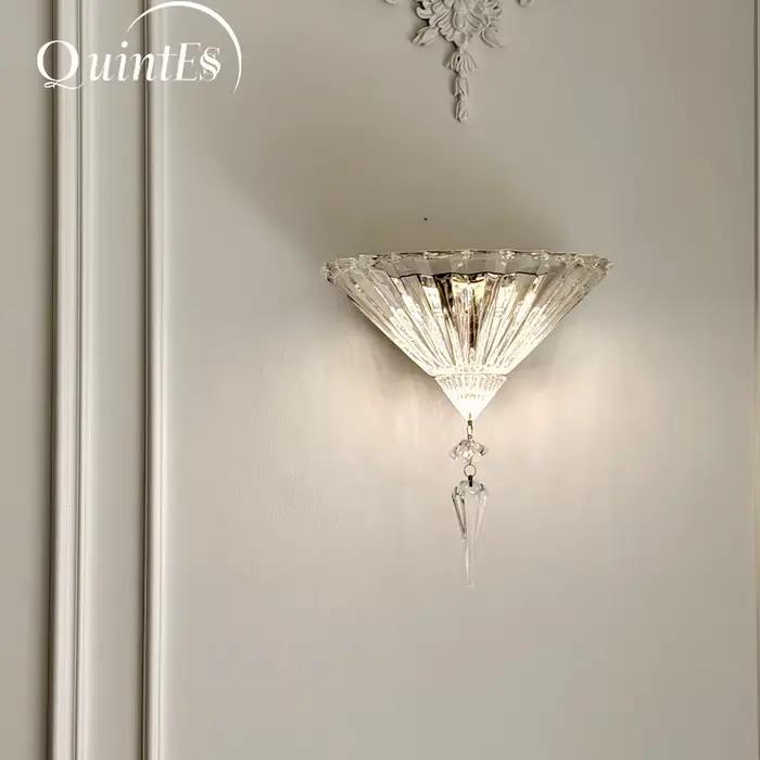 Lampe murale en cristal de style moderne pour salon, îlot de cuisine, décoration intérieure, luminaire suspendu, lustre en cristal de luxe, éclairage mural