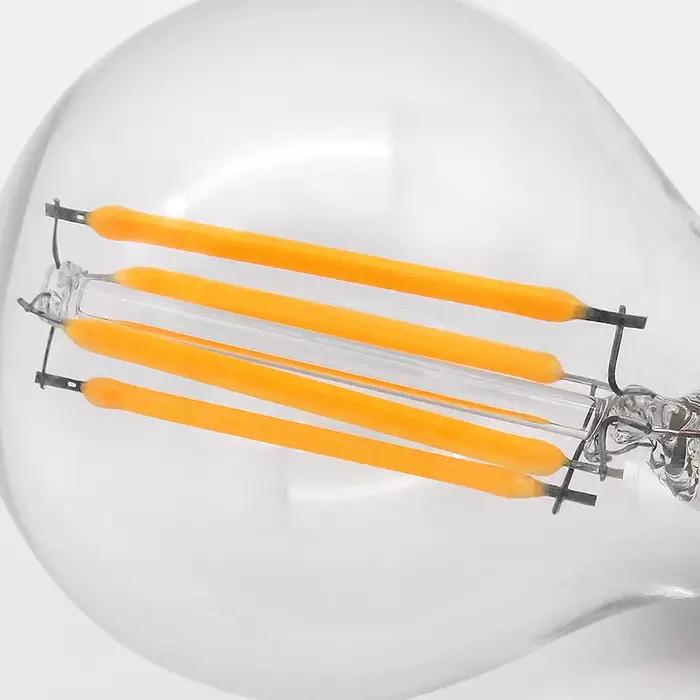 6 pcs/lot 4 w 8 w 12 w E27 E14 lampe à LED claire 220 v G45 LED ampoule chaud/froid blanc Filament Edison Globe boule lumière ampoule à économie d'énergie