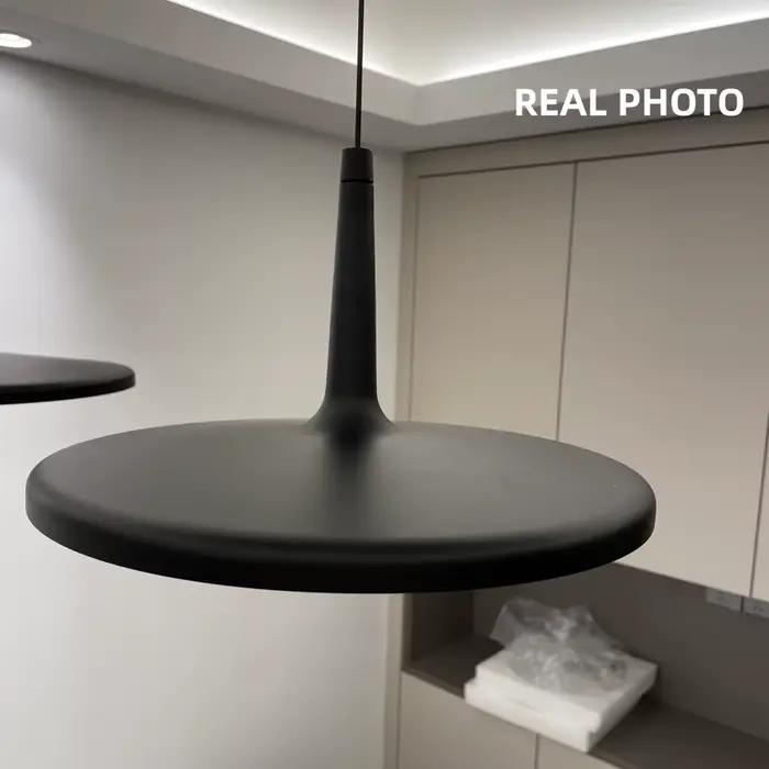 M Lampe suspendue moderne noire simple