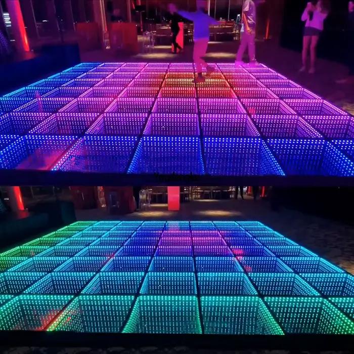 Piste de danse magnétique à LED