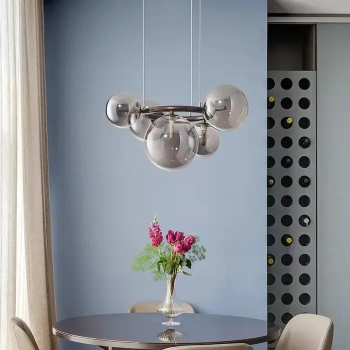 Moonriver éclairage haricots magiques lustre moderne créatif suspension lampe salon salle à manger