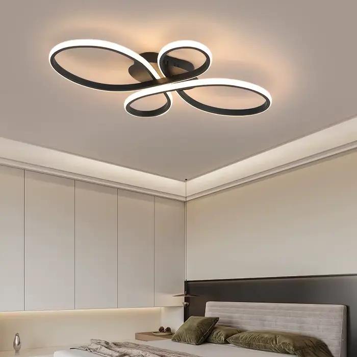 Plafonnier Led Simple créatif salon chambre étude salle à manger plafonnier nordique moderne maison luminaires d'intérieur