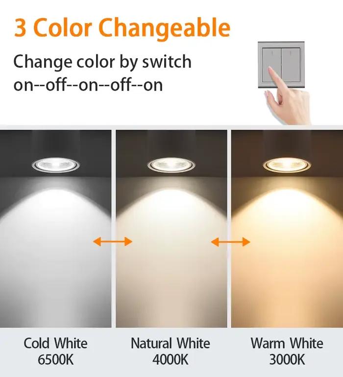 Spot lumineux Led en aluminium monté en Surface, éclairage d'intérieur, luminaire décoratif de plafond, idéal pour un salon ou une chambre à coucher, 5/10/15/25W, 220V
