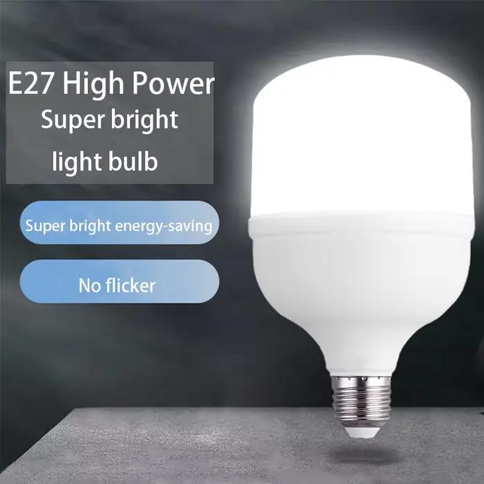 LED grandes ampoules E27 20W 30W 40W 50W vis bouche lumières économie d'énergie lampe intérieur salon chambre bureau éclairage