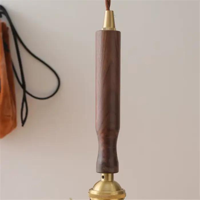 Lampe à suspension d'école de luxe nordique bourgeon verre lumière décoration de la maison suspension pour la maison balcon salon loft lumière