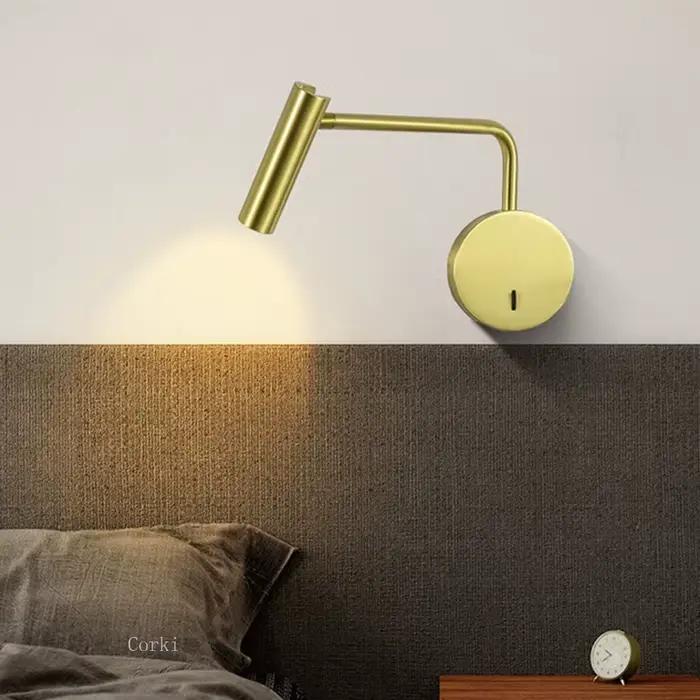 Applique Murale LED au Design Moderne, Éclairage d'Nikavec Joli, Idéal pour un Salon, une Chambre à Coucher ou une Lecture, 9W