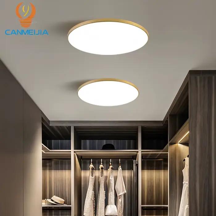 Plafonnier LED moderne Lustre lampe salle de bain suspendu plafond Lustre panneau intérieur décor à la maison luminaires Luminaire éclairage LED
