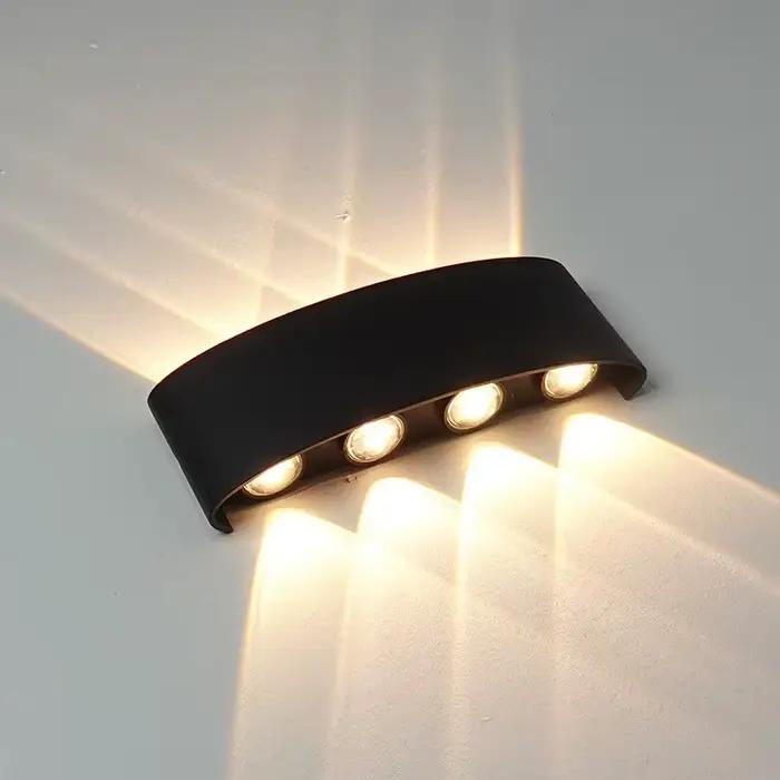 Applique murale LED éclairante vers le haut et vers le bas