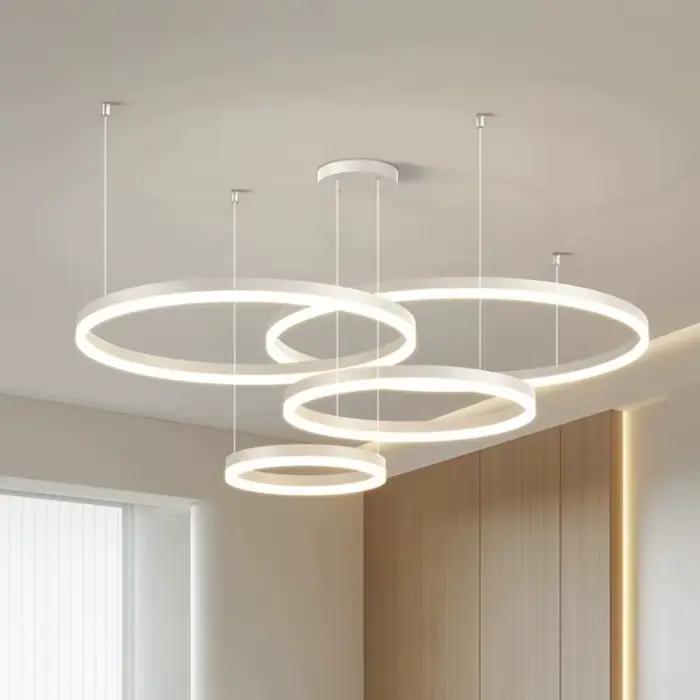Chambre moderne décorative salle à manger led plafonniers lampes suspendues éclairage intérieur éclairage intérieur plafonnier lustre