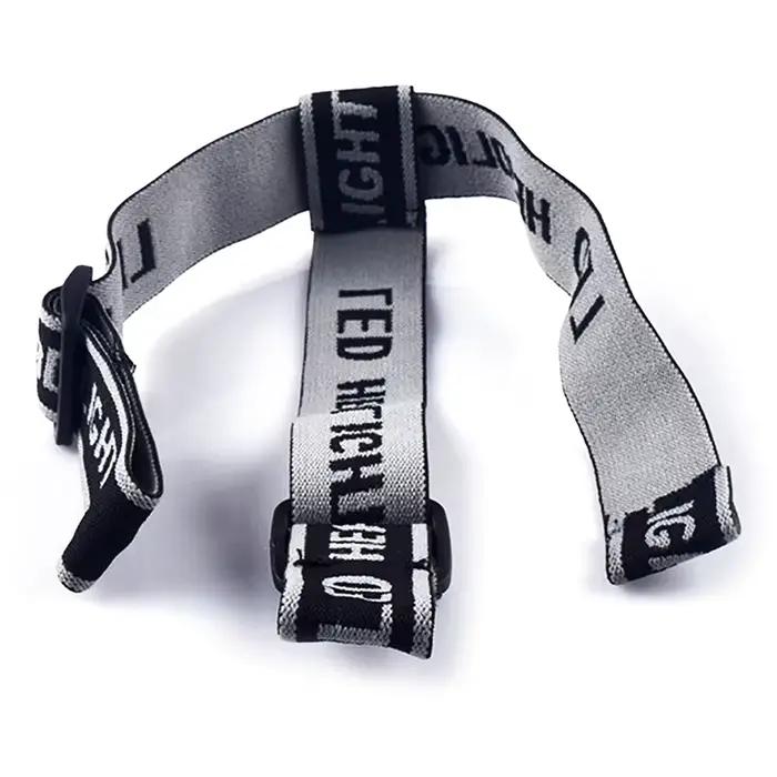 Ceinture élastique pour phare LED, feu avant de vélo, sangle de lampe frontale universelle réglable, bandeau Frontal à haute élasticité