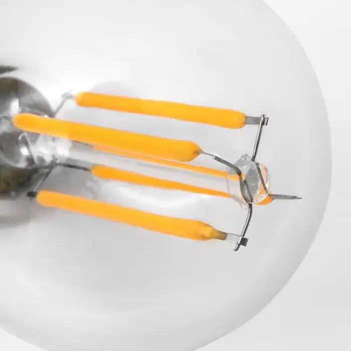 6 pcs/lot 4 w 8 w 12 w E27 E14 lampe à LED claire 220 v G45 LED ampoule chaud/froid blanc Filament Edison Globe boule lumière ampoule à économie d'énergie