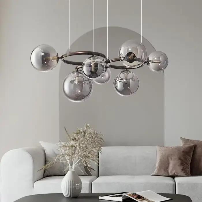 Moonriver éclairage haricots magiques lustre moderne créatif suspension lampe salon salle à manger